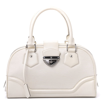 Louis Vuitton Epi Bowling Montaigne GM Ivory 1 of 12