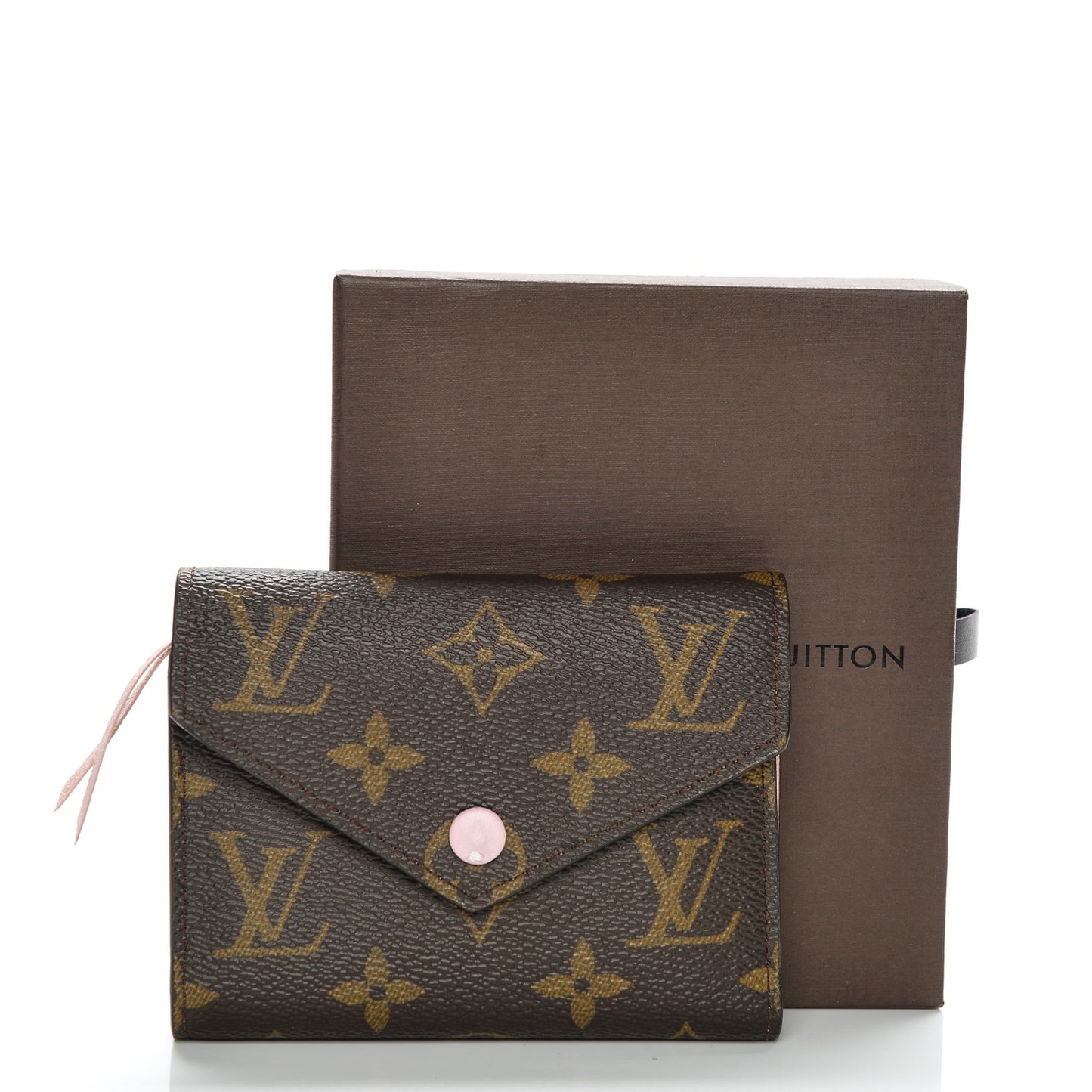 Monogram Victorine Wallet Rose Ballerine