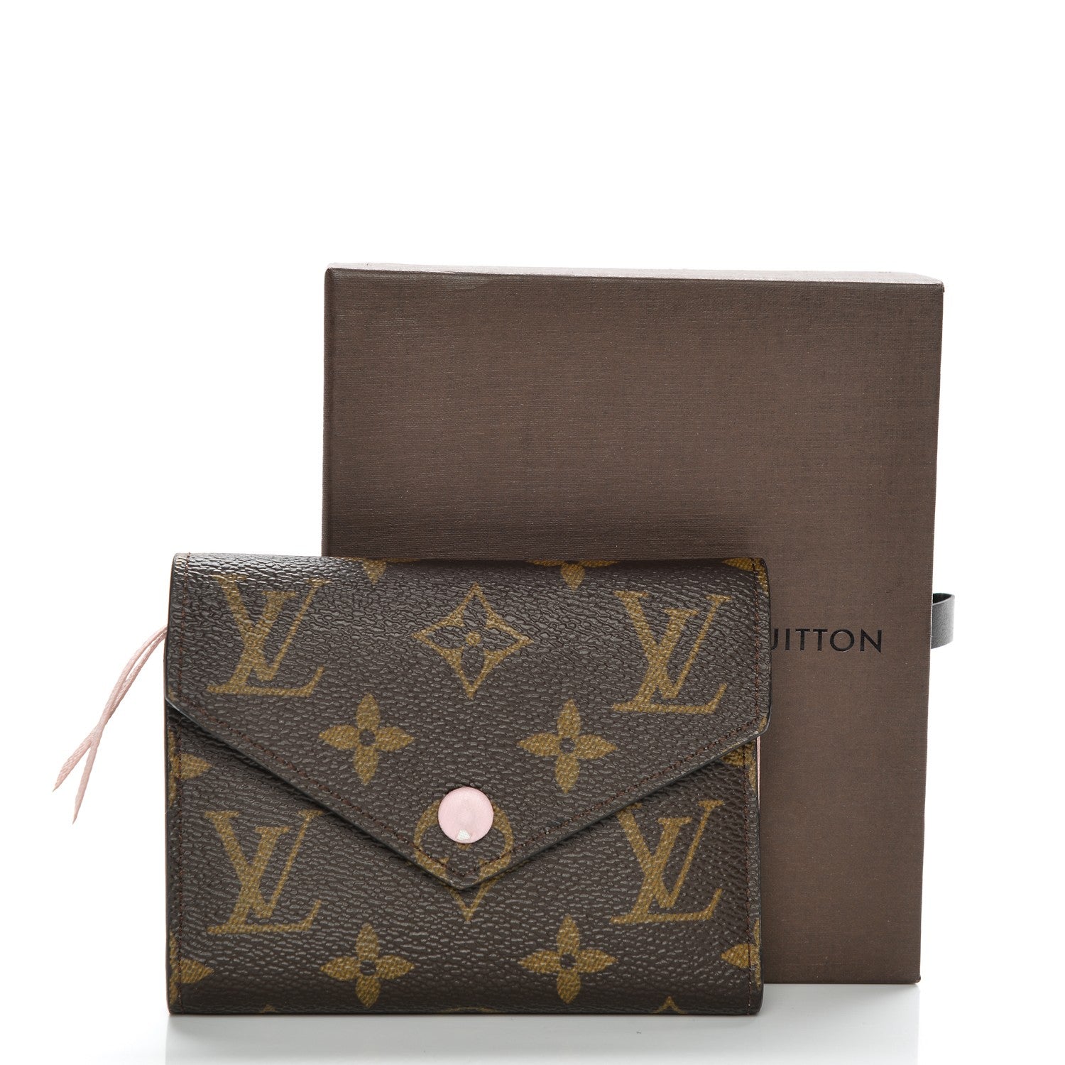 Louis Vuitton Monogram Victorine Wallet Rose Ballerine 8 of 8