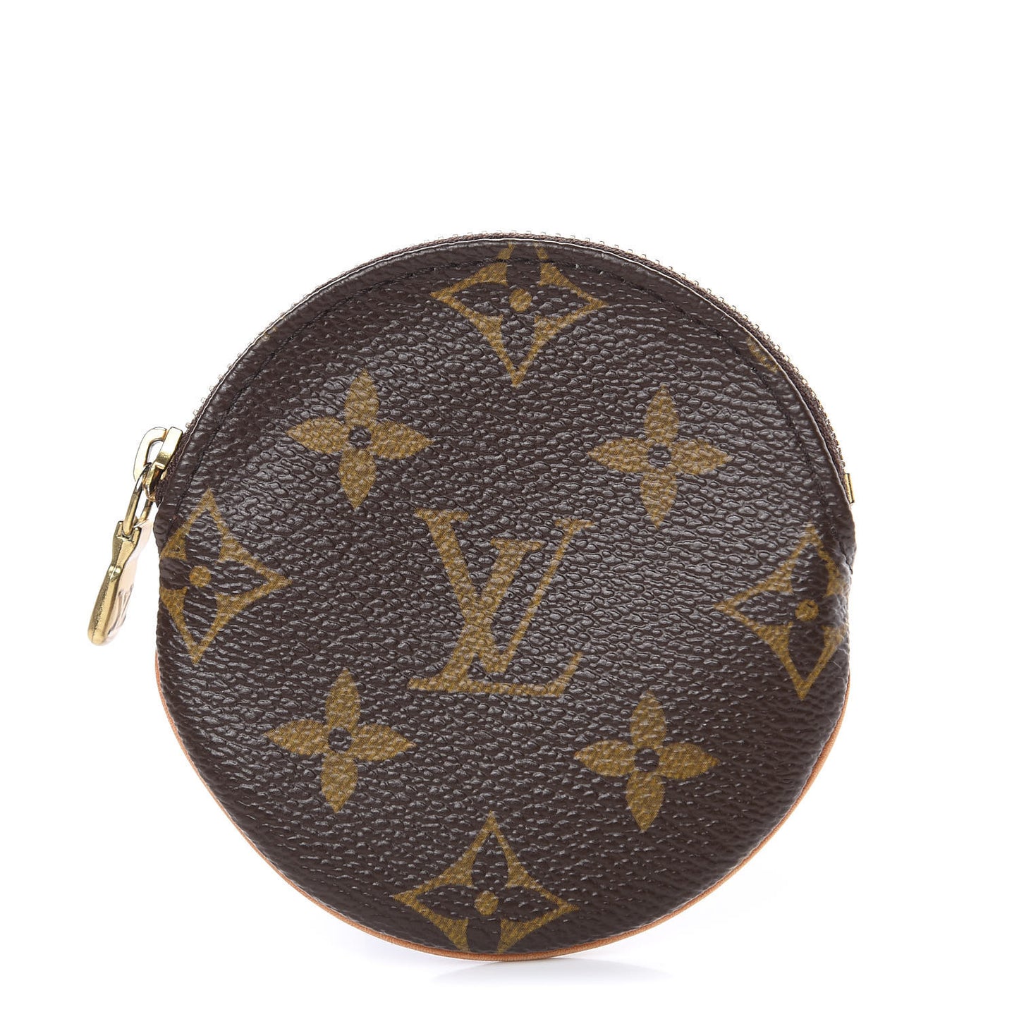 Monogram Round Coin Purse