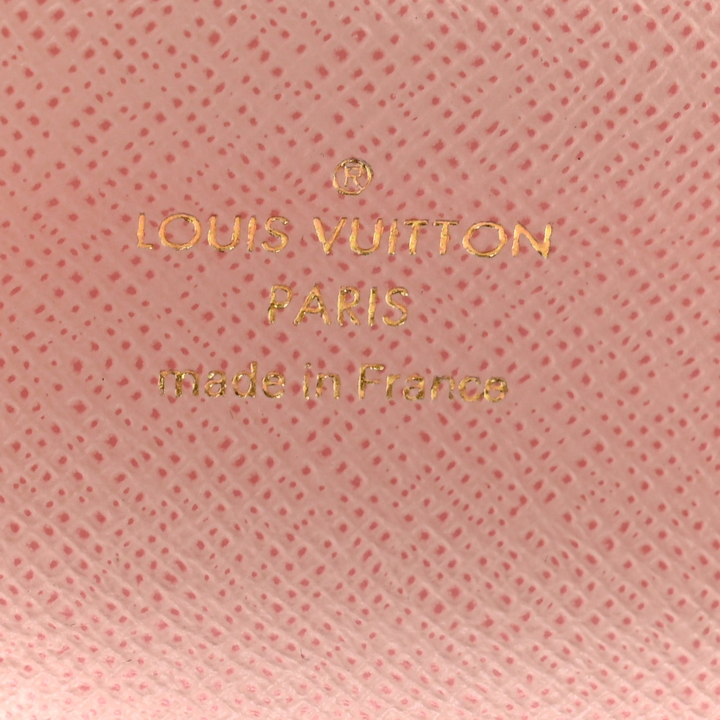 Monogram Giant Zoe Wallet Rouge Rose