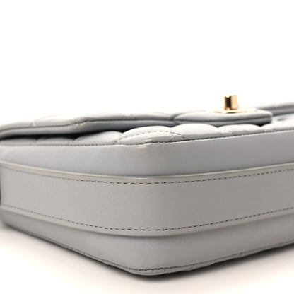 Chanel Calfskin Quilted Bolero De Chanel Flap Bag Grey 8 of 9