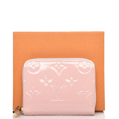 Louis Vuitton Vernis Zippy Coin Purse Rose Ballerine 7 of 7