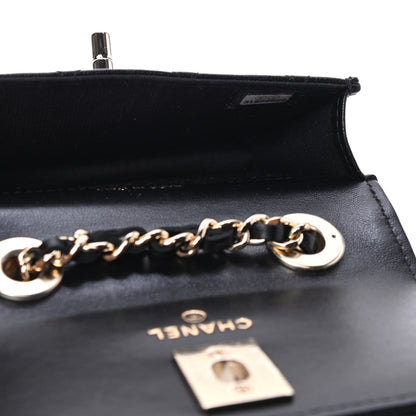Chanel Lambskin Quilted Trendy CC Card Holder On Chain Black 4 of 4