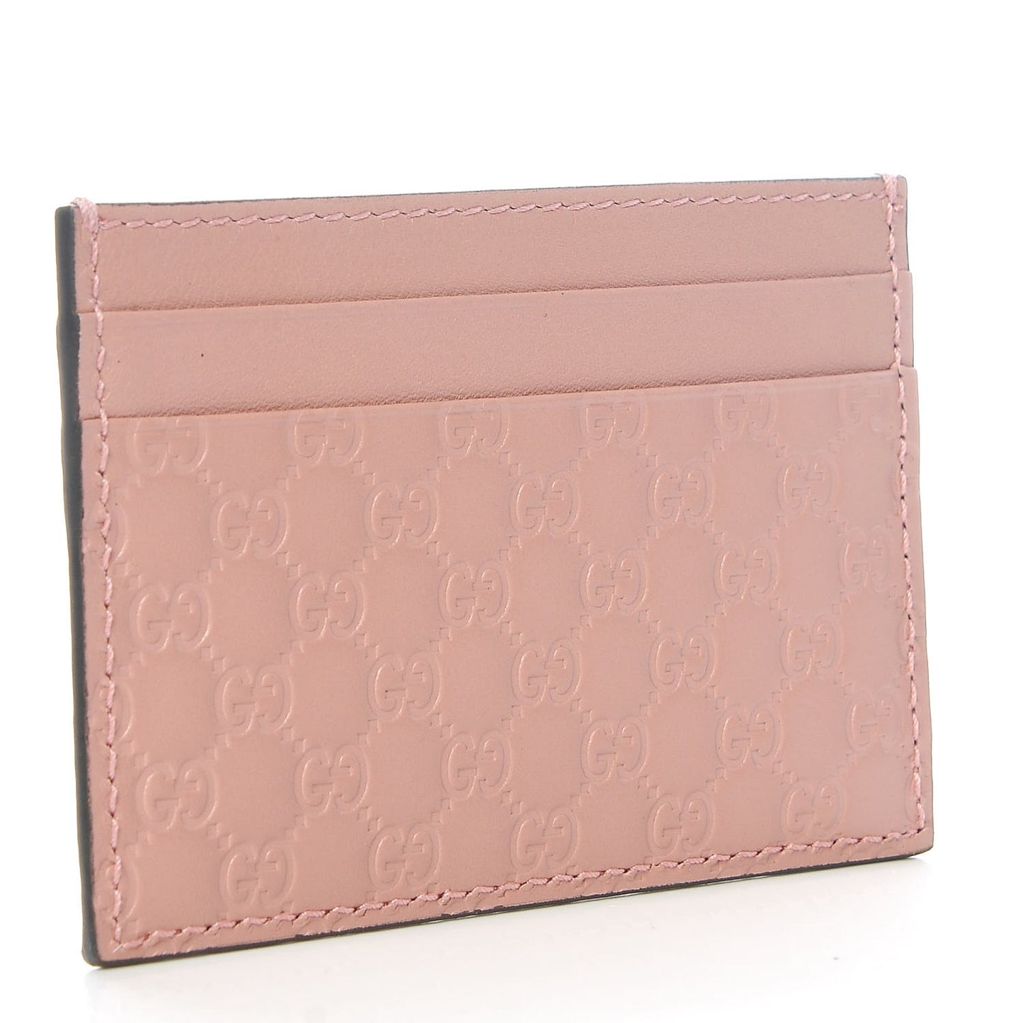 Microguccissima Card Holder Soft Pink