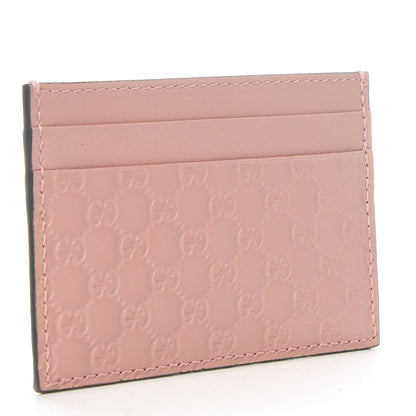 Gucci Microguccissima Card Holder Soft Pink 3 of 7