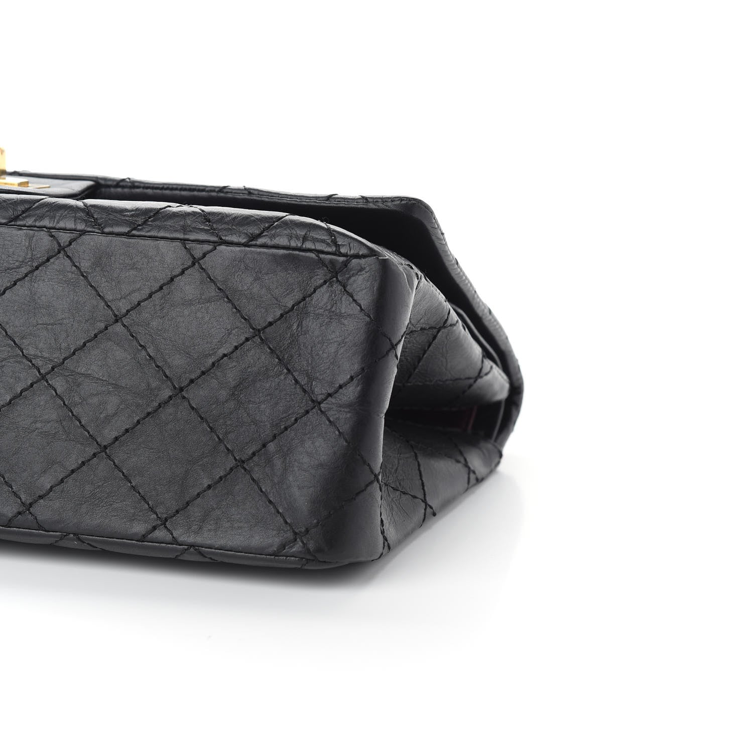 Chanel Aged Calfskin Quilted 2.55 Reissue 226 Flap Black 8 of 9
