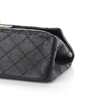 Chanel Aged Calfskin Quilted 2.55 Reissue 226 Flap Black 8 of 9