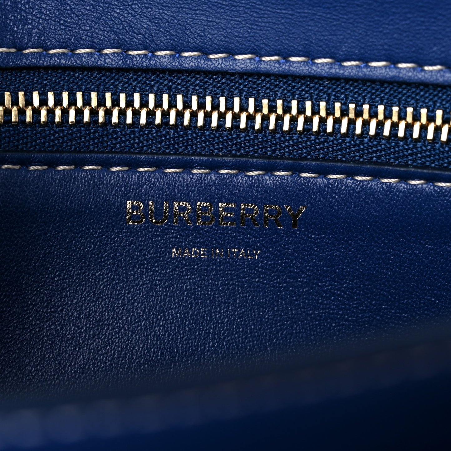 Calfskin Small TB Bag Ink Navy