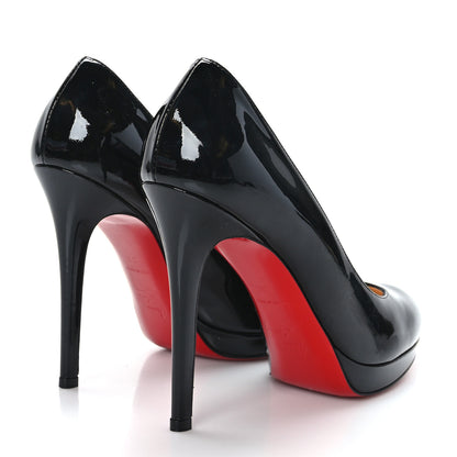 Christian Louboutin Patent New Simple 120 Pumps 36 Black 4 of 7