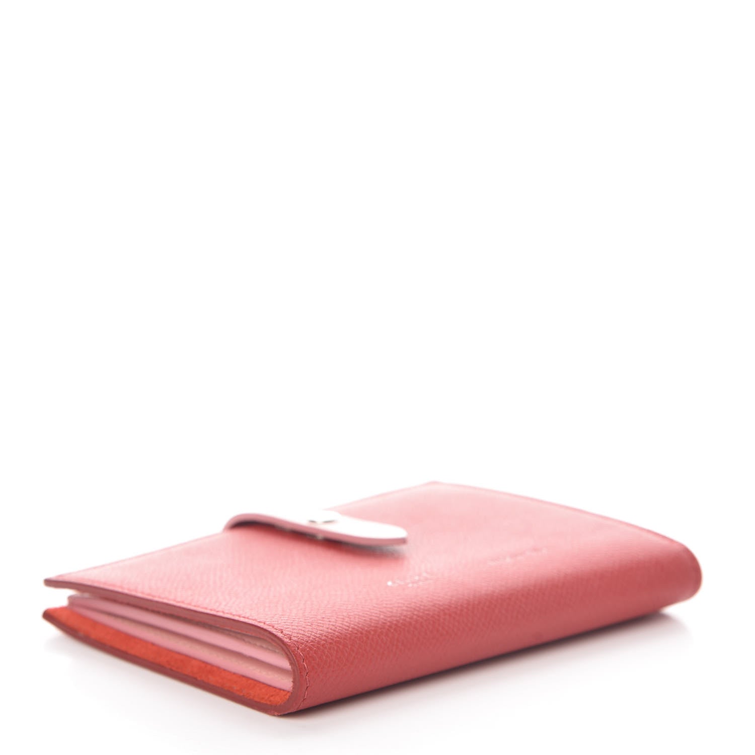 Celine Grained Calfskin Medium Multifunction Strap Wallet Rust 4 of 8