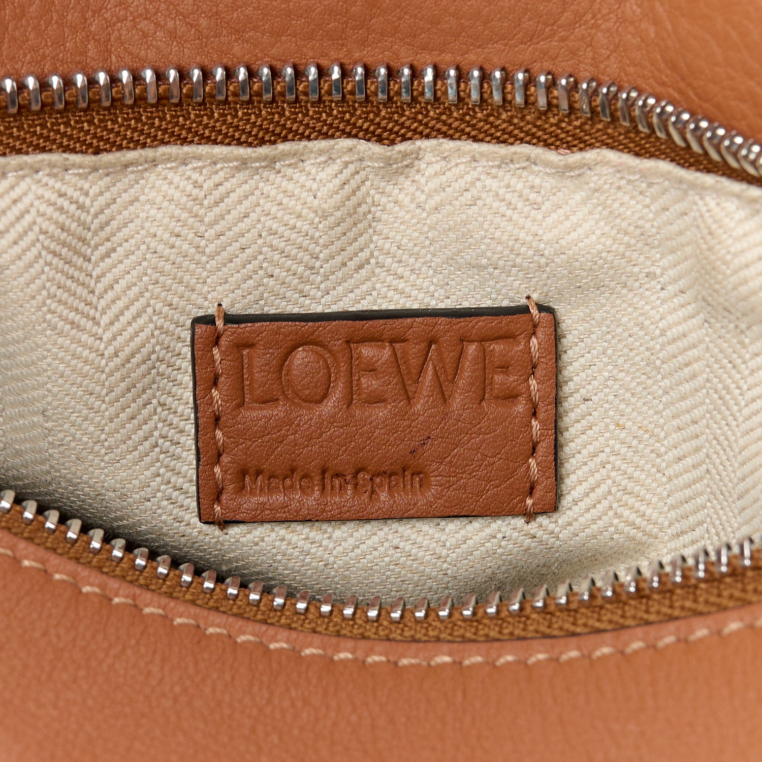 Loewe Calfskin Small Graphic Puzzle Bag Ghost Soft White 6 of 10
