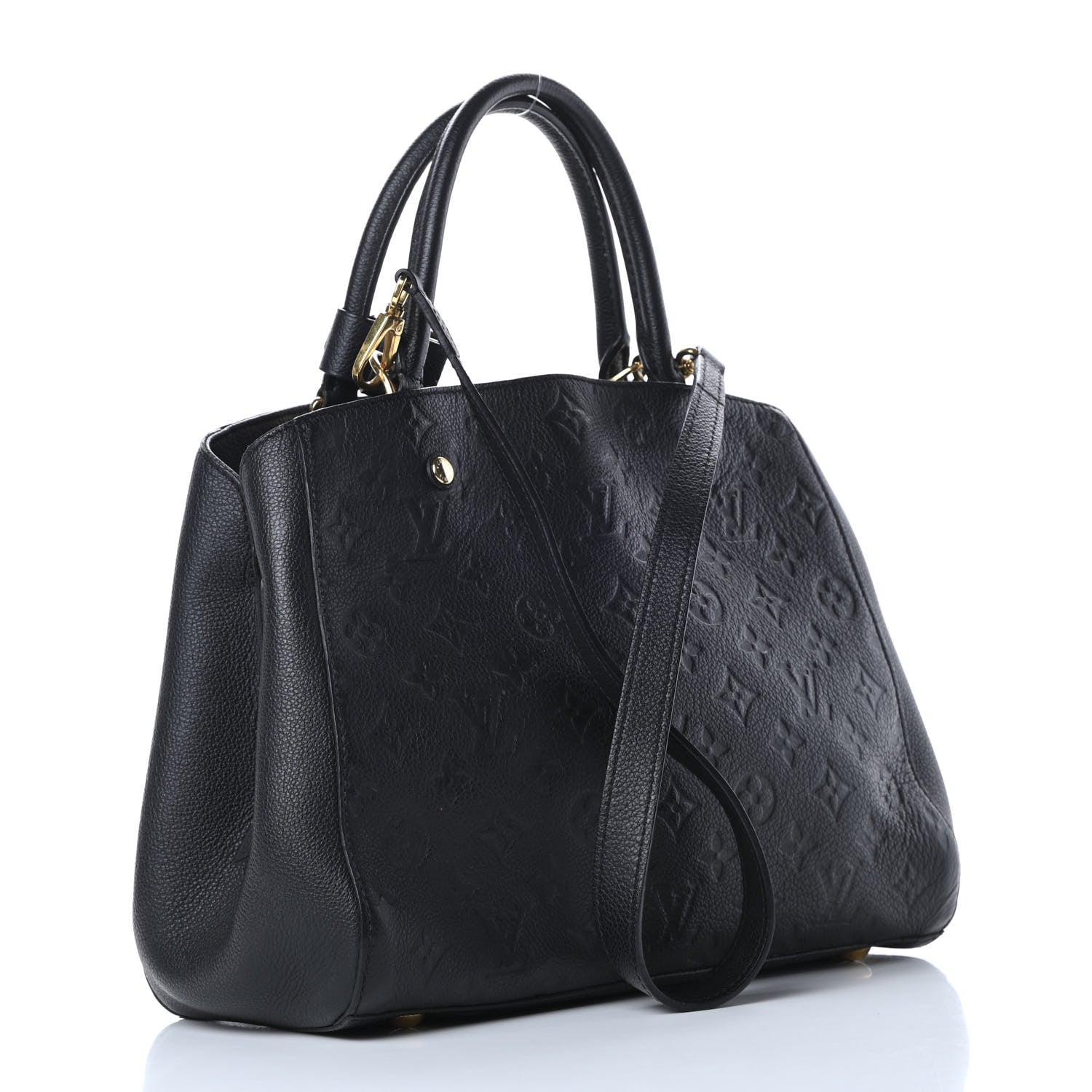 Louis Vuitton Empreinte Montaigne MM Black 3 of 14