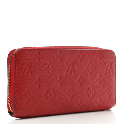 Louis Vuitton Empreinte Zippy Wallet Scarlet 4 of 11