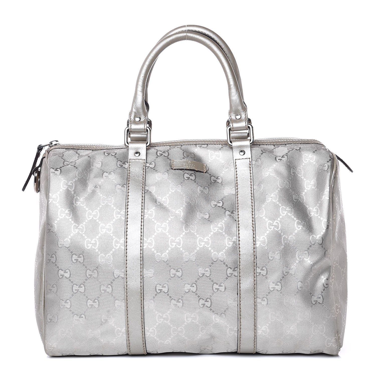 Gucci Imprime Monogram Medium Joy Boston Silver 1 of 8