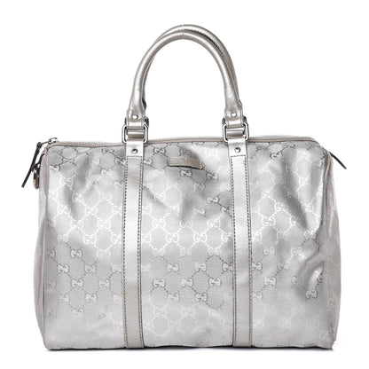 Gucci Imprime Monogram Medium Joy Boston Silver 1 of 8