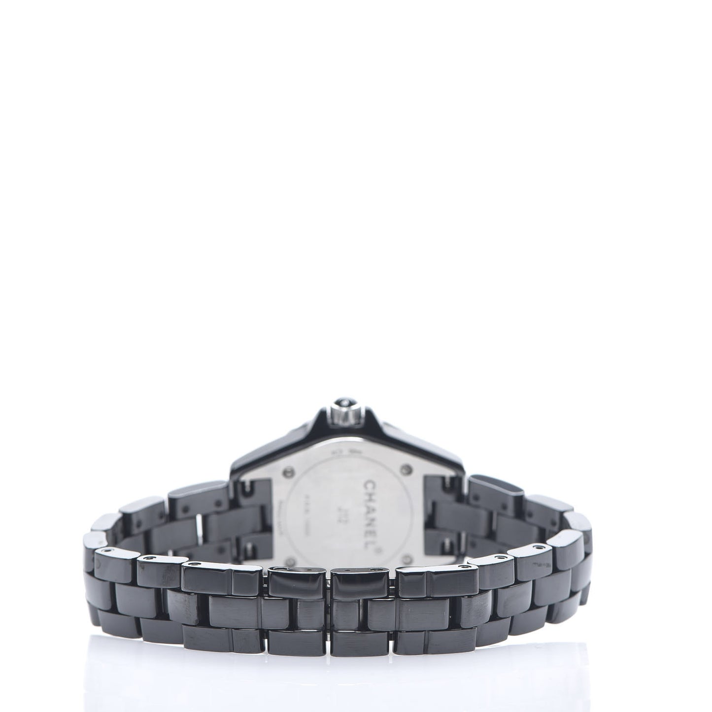 Stainless Steel Ceramic 29mm J12 Quartz Watch Black