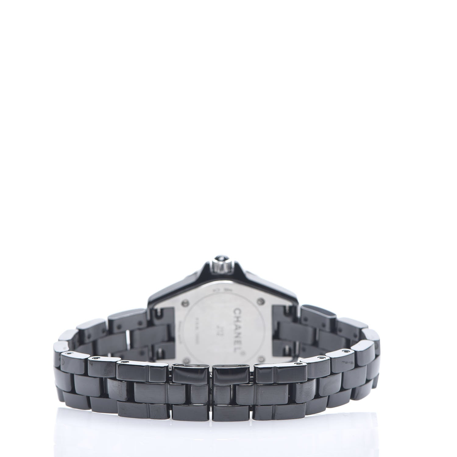 Chanel Stainless Steel Ceramic 29mm J12 Quartz Watch Black 3 of 4