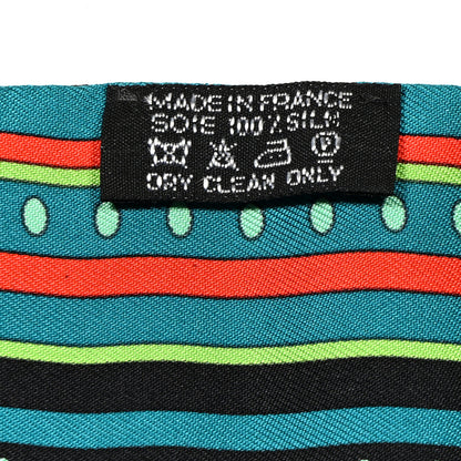 Hermes Silk Sequences Twilly Scarf Canard 4 of 4