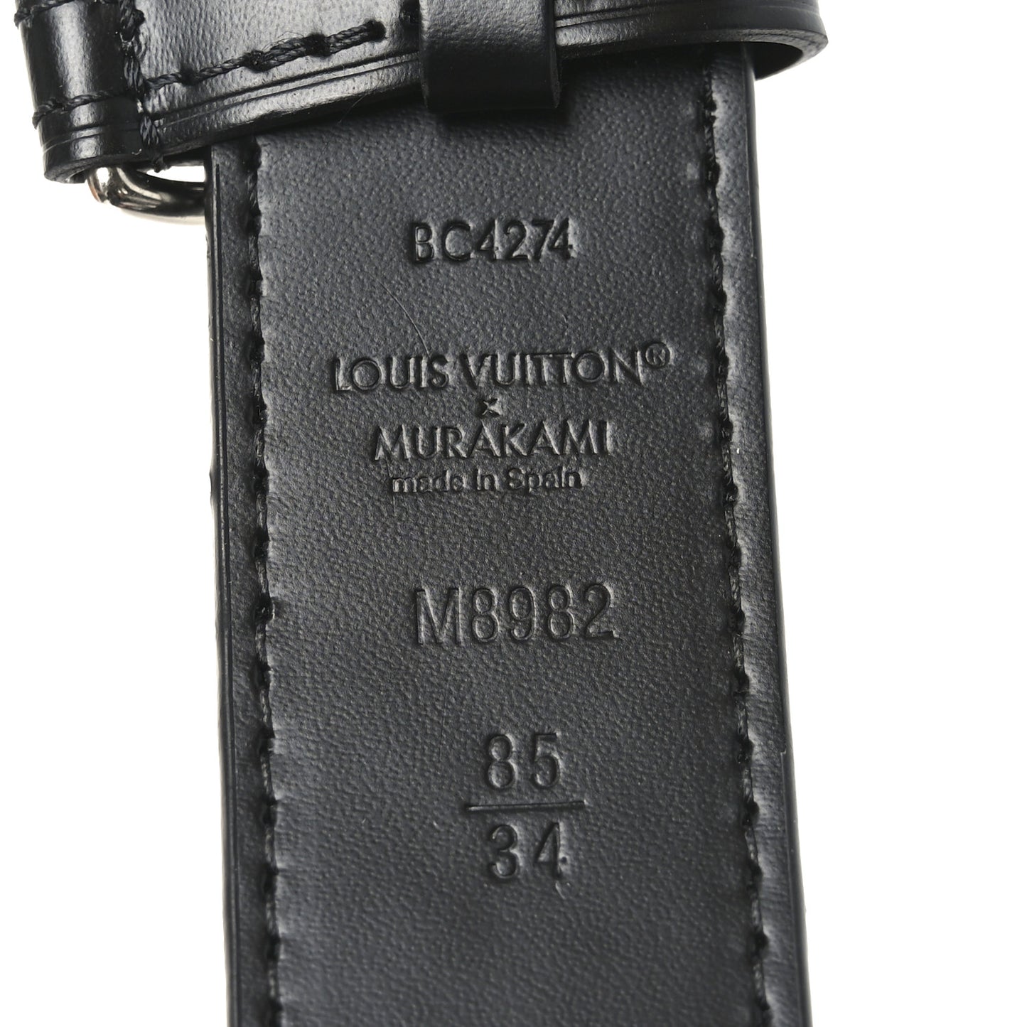 LV X TM Monogram Multicolor 30mm Belt 85 34 Black