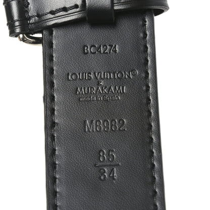 Louis Vuitton LV X TM Monogram Multicolor 30mm Belt 85 34 Black 4 of 5