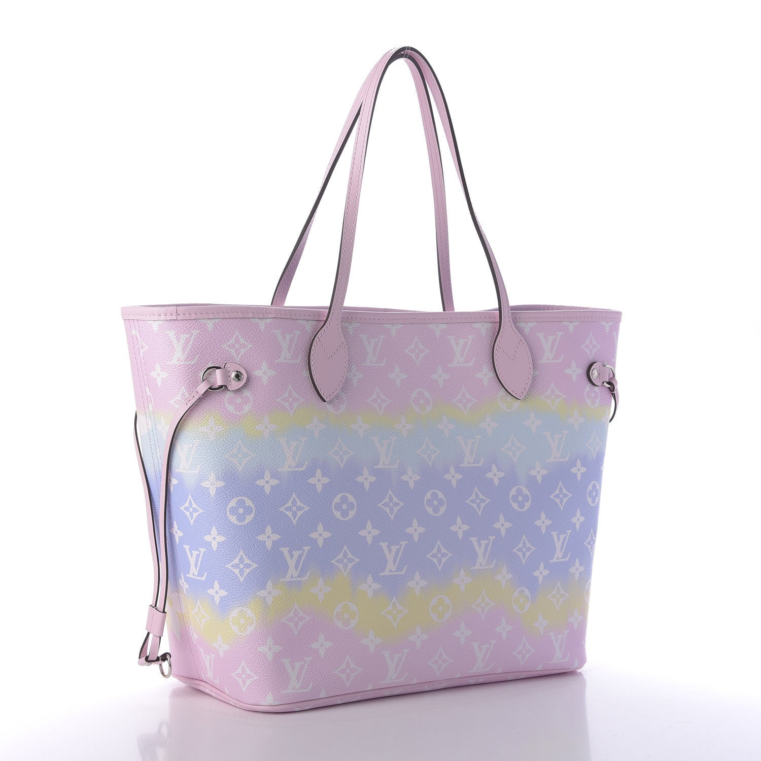 Louis Vuitton Monogram Escale Neverfull MM Pastel 3 of 10