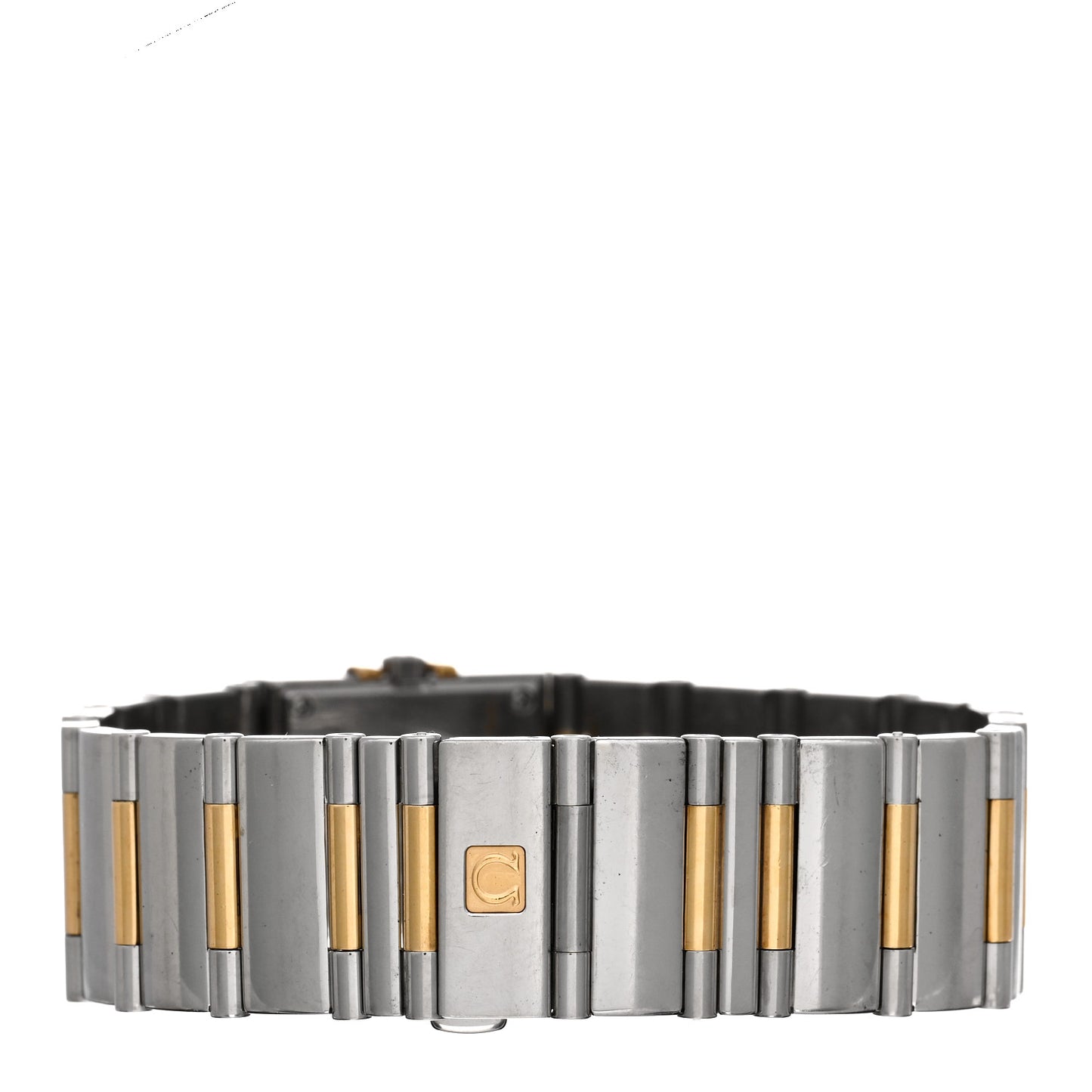 Stainless Steel 18K Yellow Gold Diamond Bezel Mother of Pearl 19mm Constellation Quartz Watch 1335.76.00