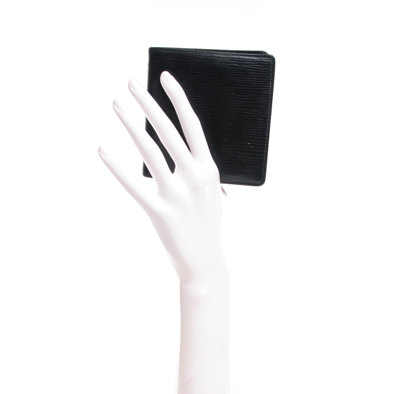 Louis Vuitton Epi Billfold Wallet 6 Slot Black 2 of 7
