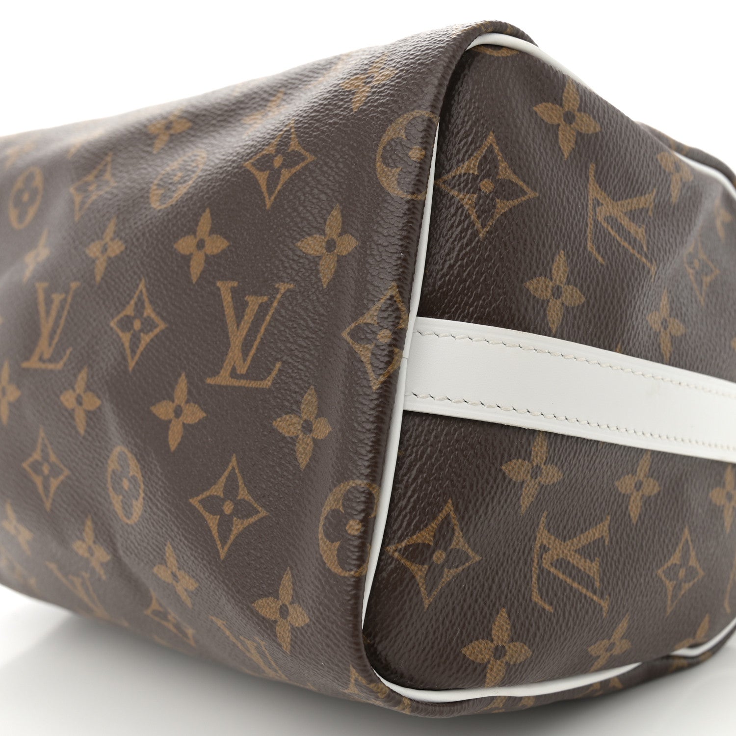 Louis Vuitton Monogram LV Match Speedy Bandouliere 25 White 9 of 11