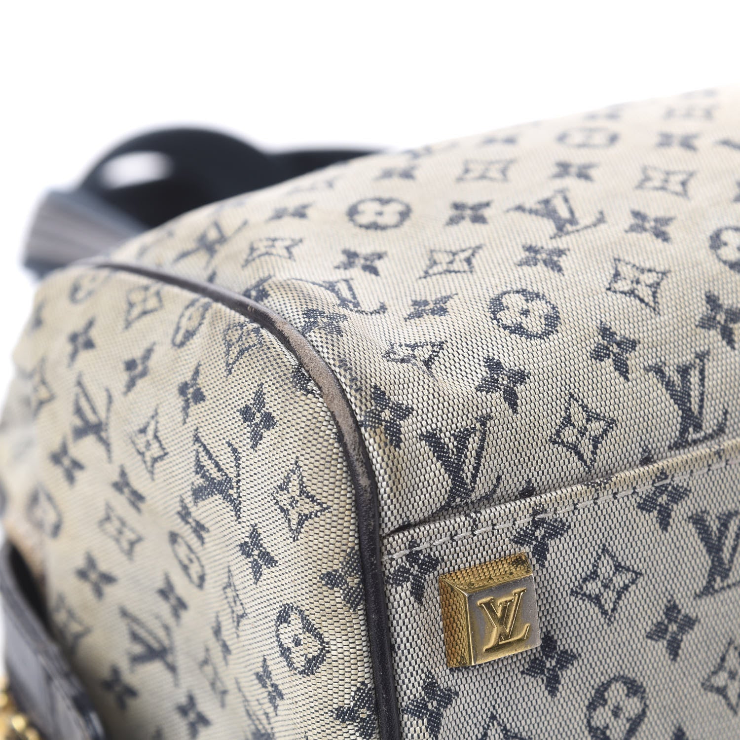 Louis Vuitton Mini Monogram Josephine PM Blue 8 of 21