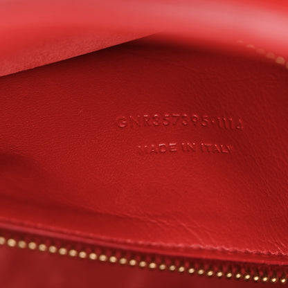 Saint Laurent Calfskin Small Monogram Cabas Lipstick Red 7 of 12