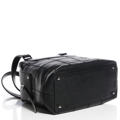 Chanel Caviar Square Stitched Large Tote Black 4 of 7