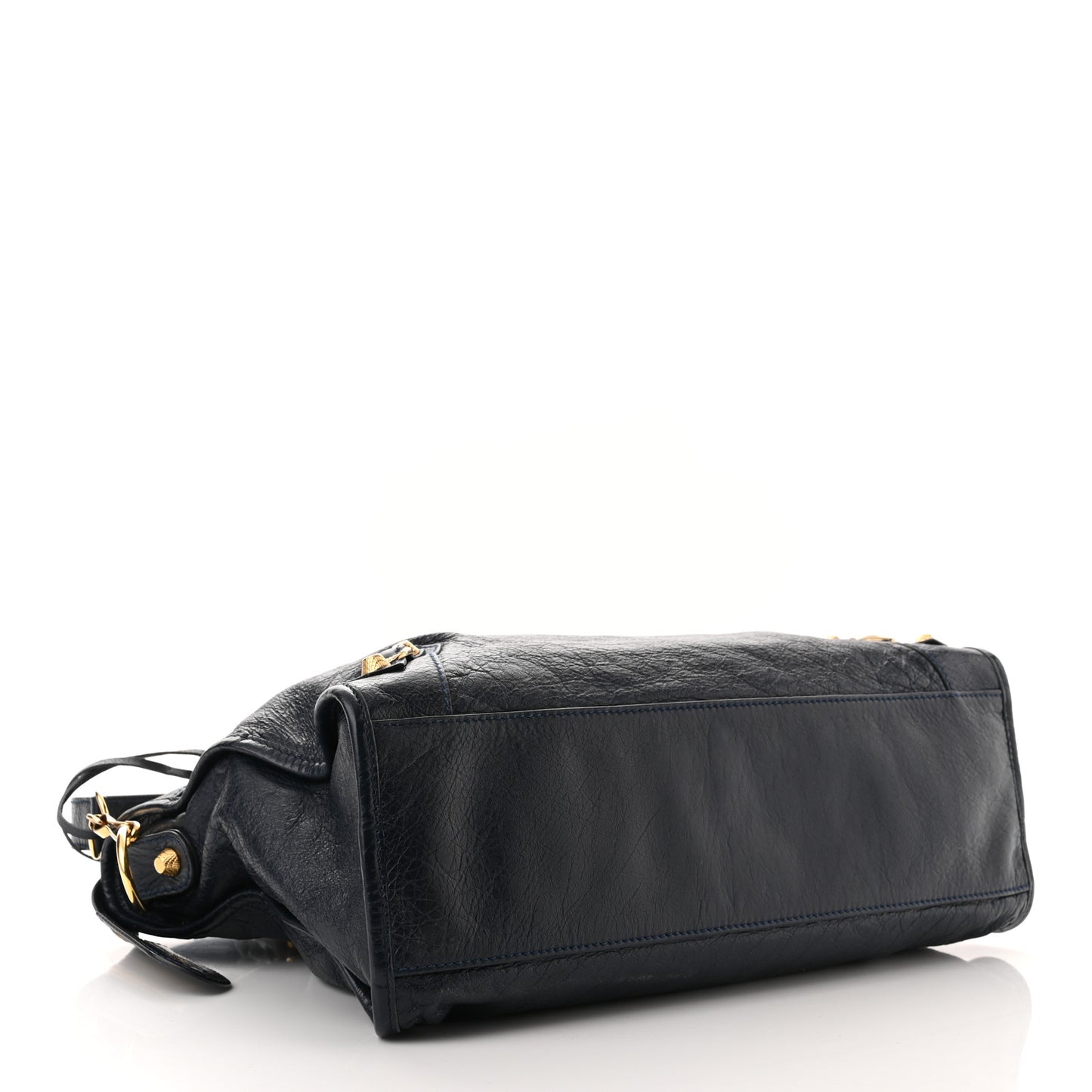 Agneau Giant 12 Gold Hardware City Bleu Obscur