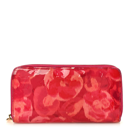 Louis Vuitton Vernis Ikat Zippy Wallet Rose Indien 1 of 11