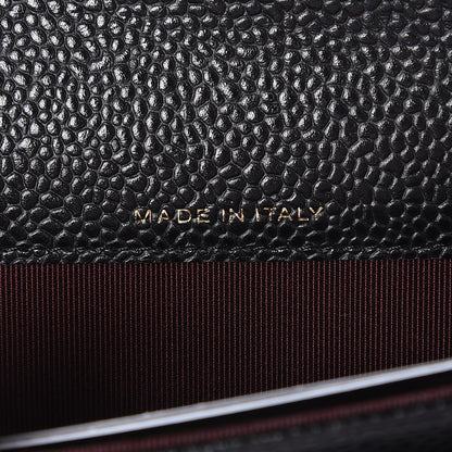 Chanel Caviar Quilted Flap Card Holder Black 7 of 9