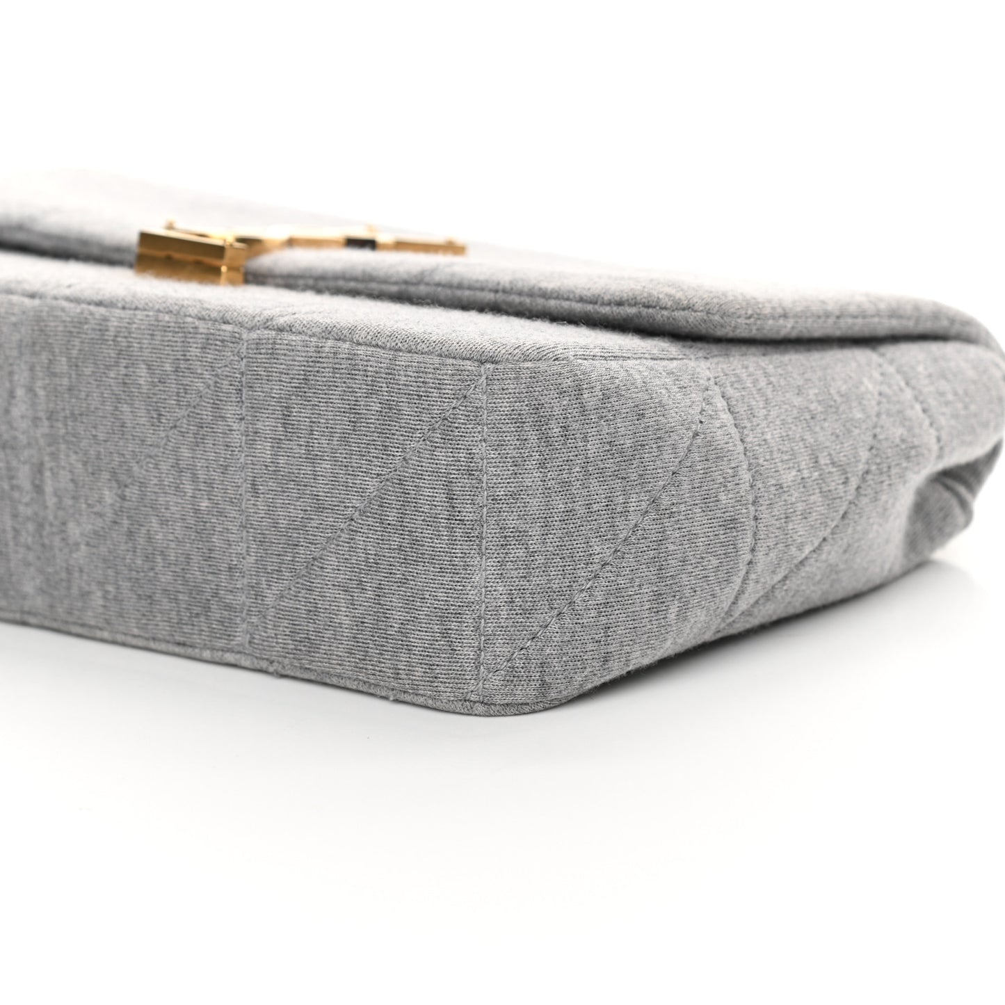 Jersey Wool Patchwork Monogram Medium Jamie Grey