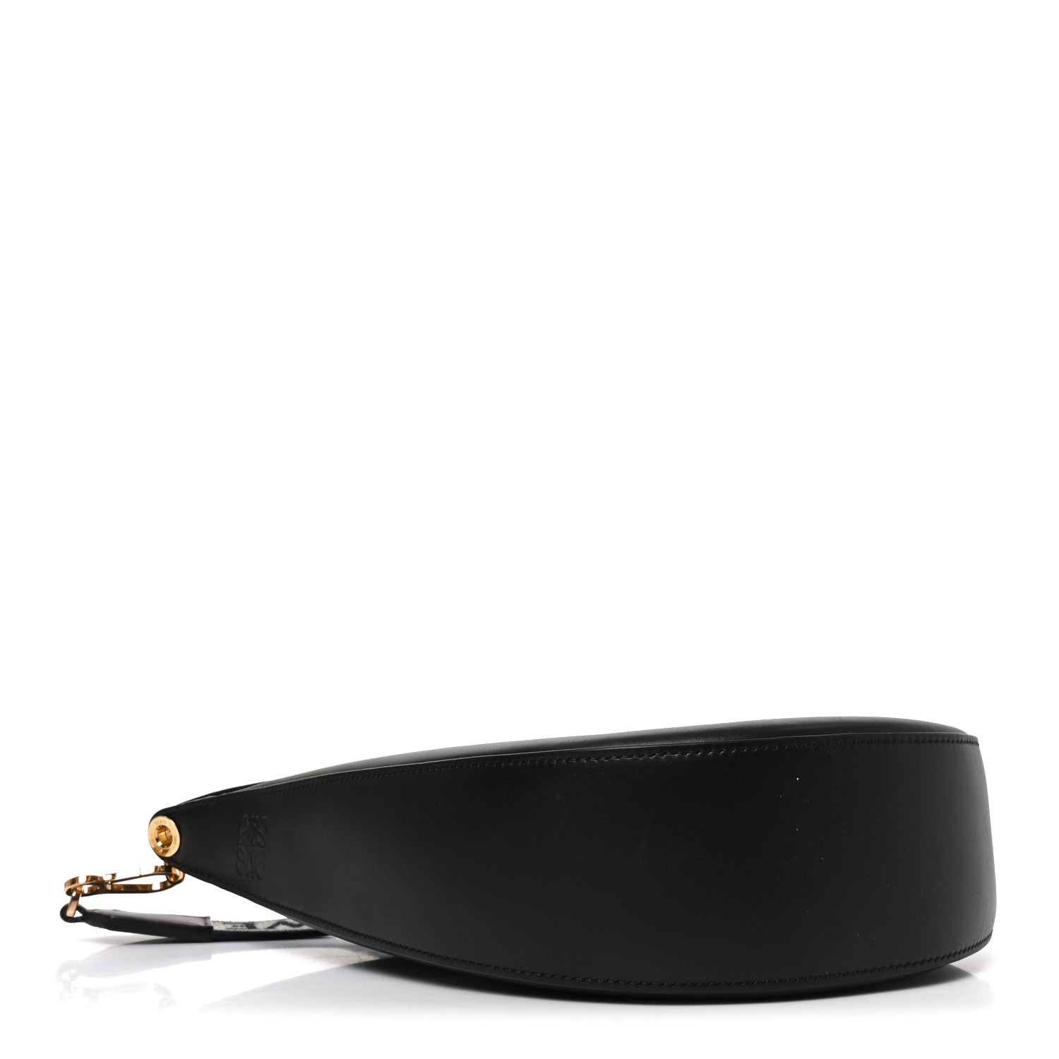 Loewe Satin Calfskin Jacquard Luna Bag Black 4 of 9