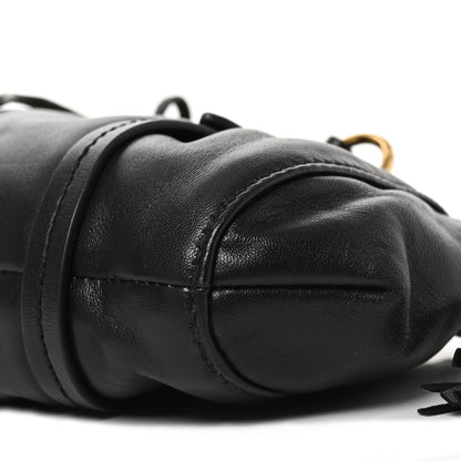 Miu Miu Nappa Mini Joie Shoulder Bag Black 9 of 9