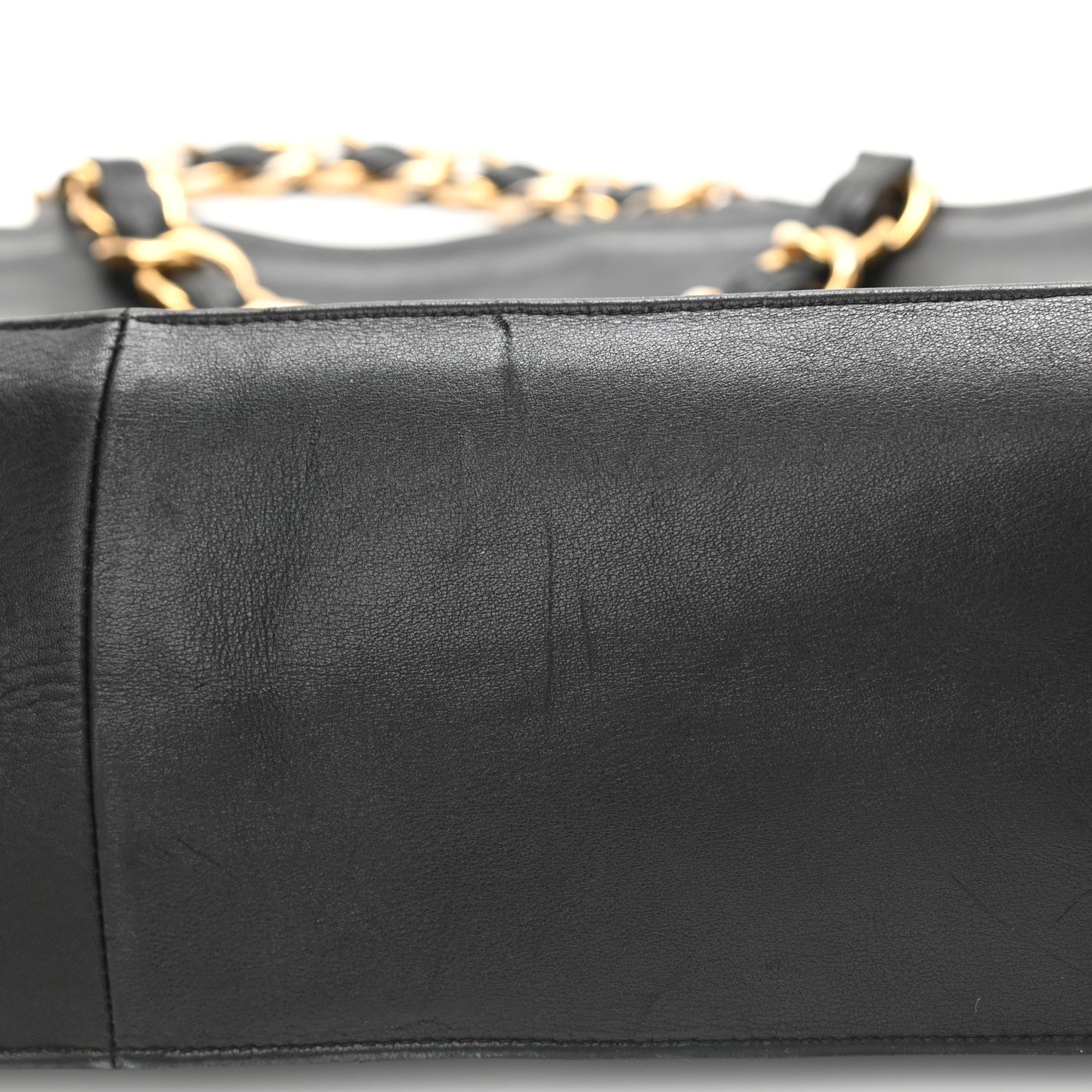 Calfskin CC Tote Black