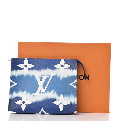 Louis Vuitton Monogram Escale Toiletry Pouch 26 Blue 10 of 10