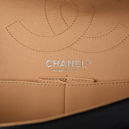 Chanel Glazed Calfskin Quilted 2.55 Reissue 226 Flap Black Beige 7 of 12