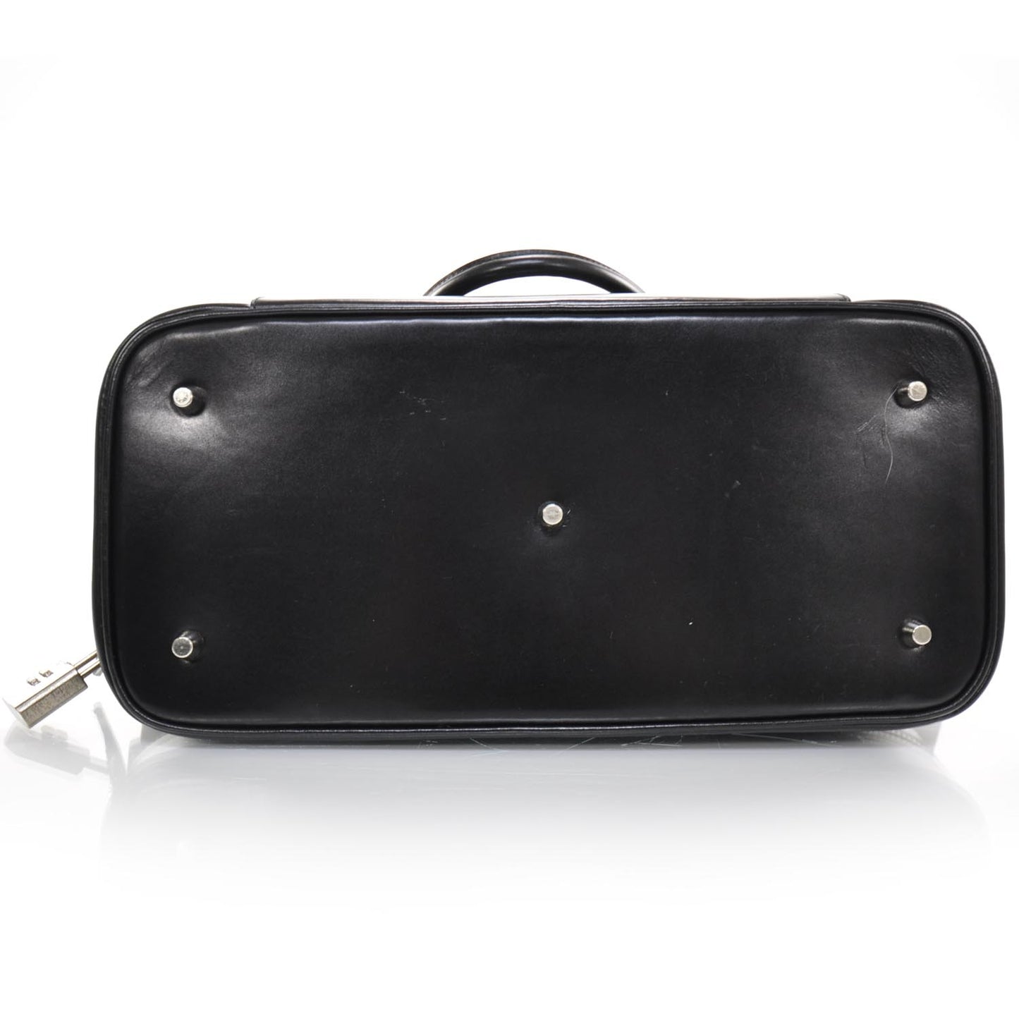 Tessuto Nylon Leather Travel Tote Nero Black