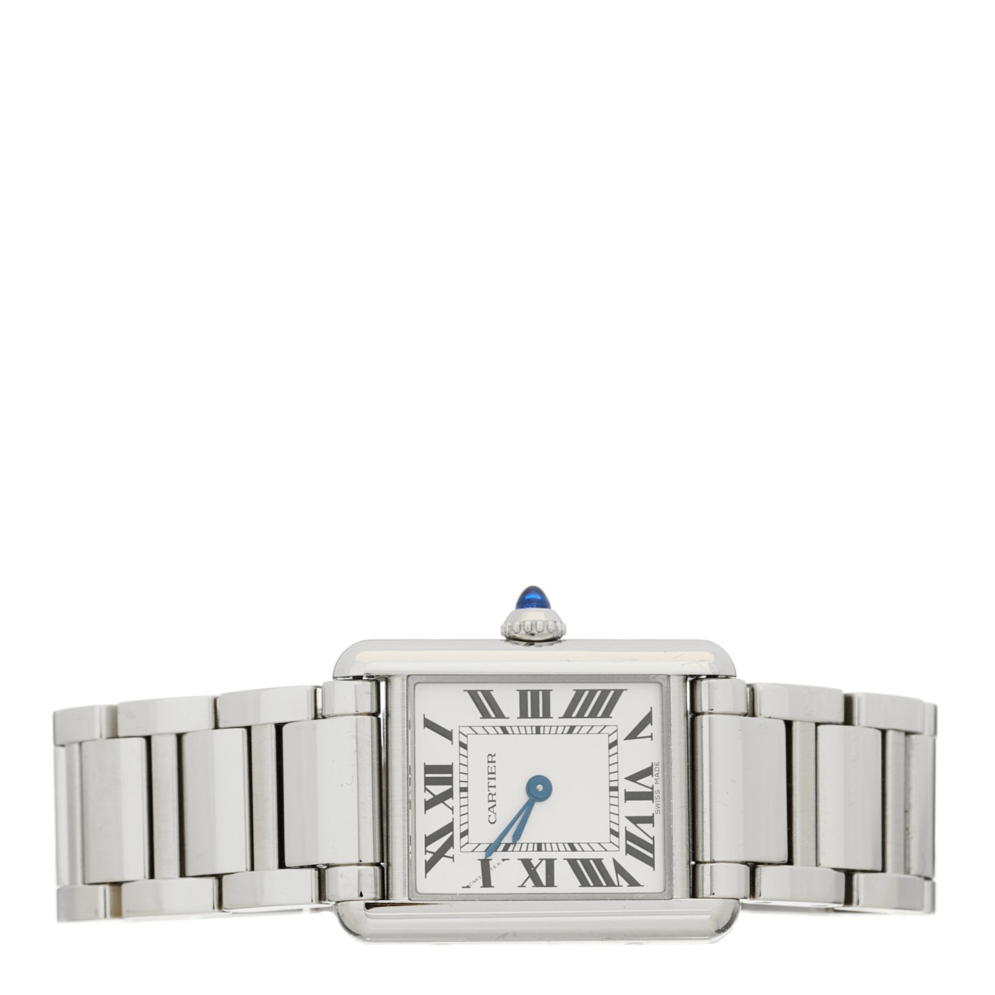 Stainless Steel 22mm Tank Must Quartz Watch