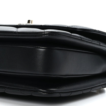 Chanel Lambskin Quilted Small Trendy CC Dual Handle Flap Bag Black 9 of 9