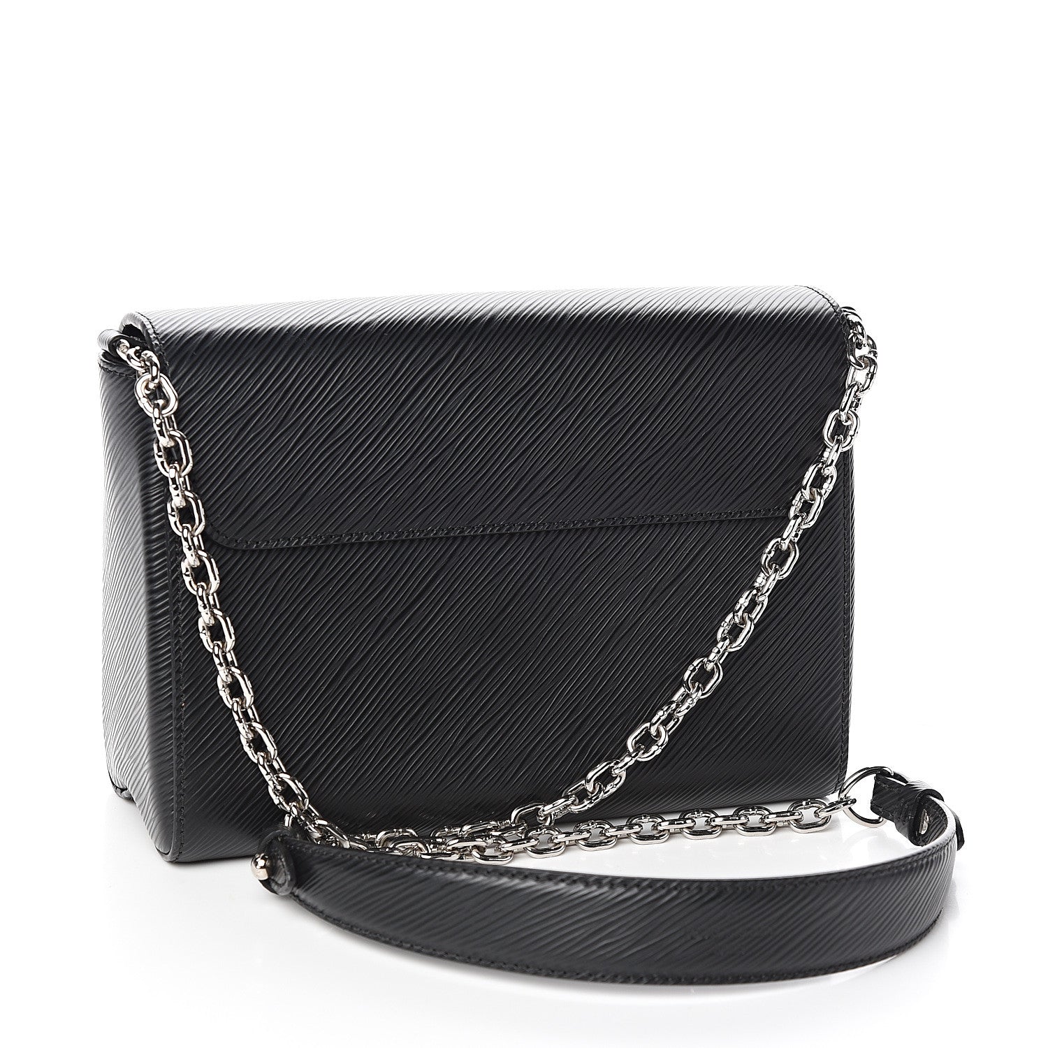 Louis Vuitton Epi Twist Shoulder Bag MM Black 2 of 13