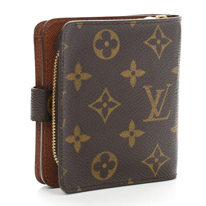 Louis Vuitton Monogram Compact Zippe Zipped Wallet 3 of 9