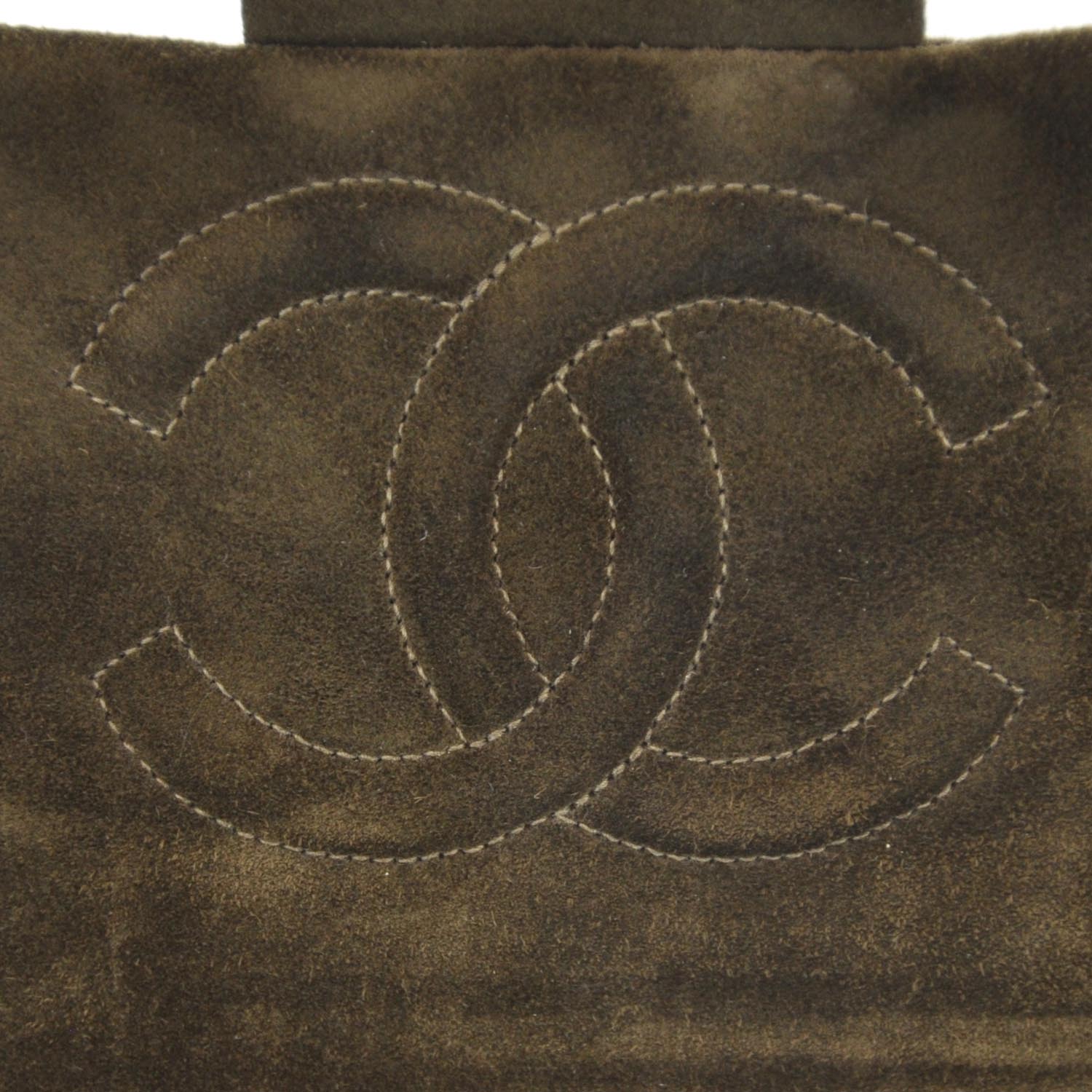 Chanel Suede Backpack Brown 10 of 11
