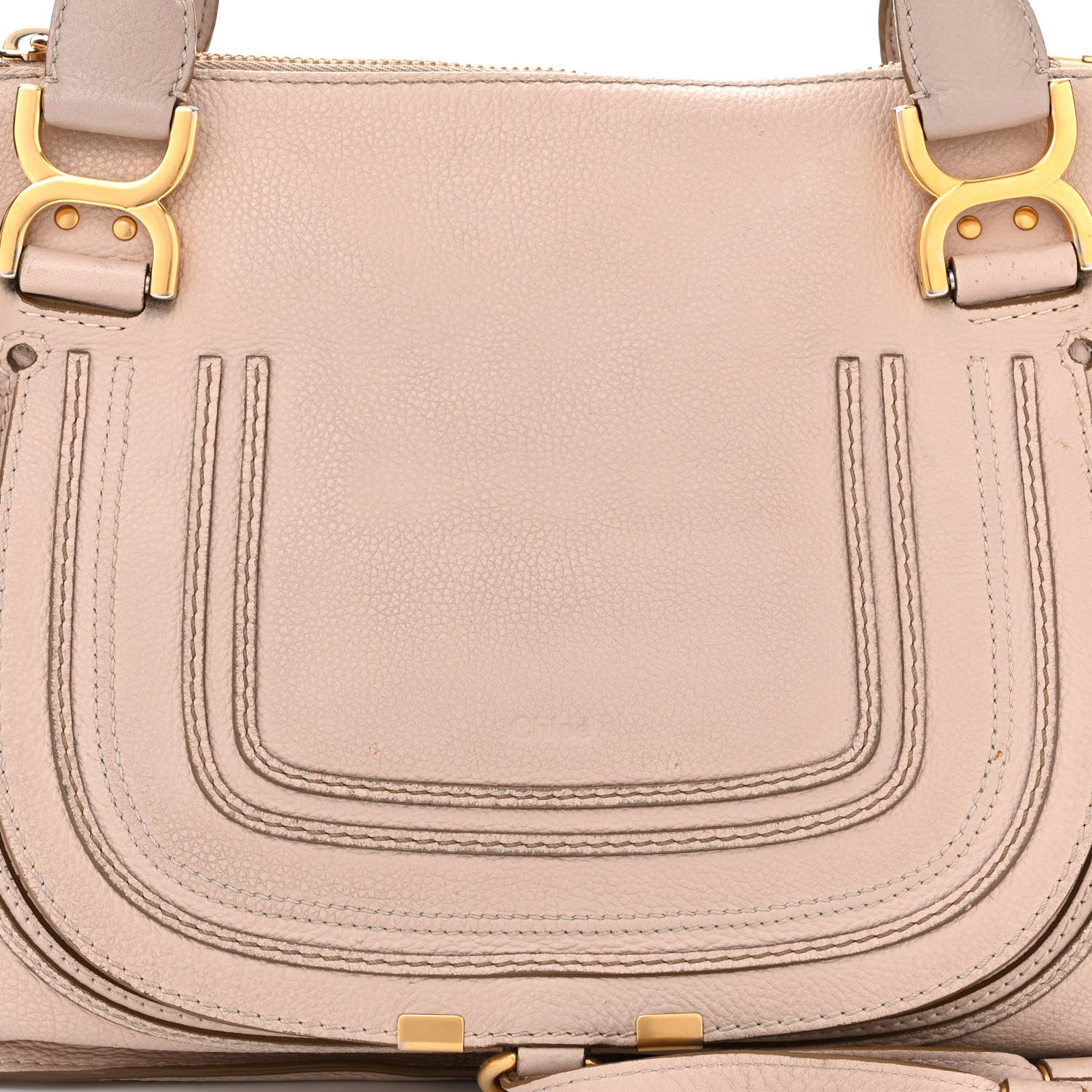 Chloe Calfskin Medium Marcie Satchel Blush Nude 8 of 20