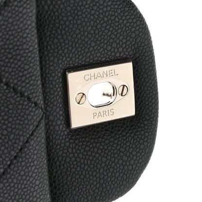 Chanel Caviar Quilted XXL Travel Flap Bag Black 7 of 11