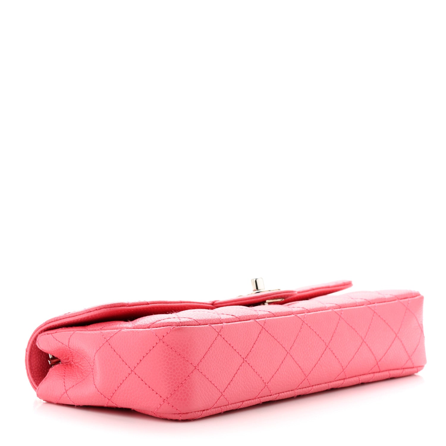Chanel Caviar Quilted East West Flap Pink 4 of 10